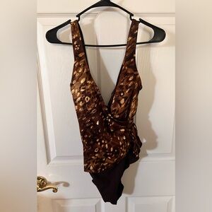 Longitude one piece bathing suit tummy control